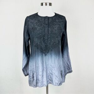 Gugs of Beverly Hills Silk Ombré Embroidered & Beaded Women's